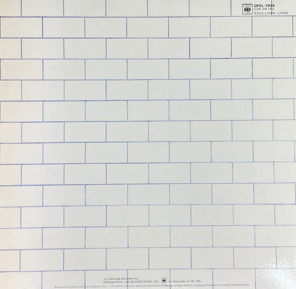 [LP] 핑크 플로이드 - Pink Floyd - The Wall 2Lps [CBS Korea-라이센스반]