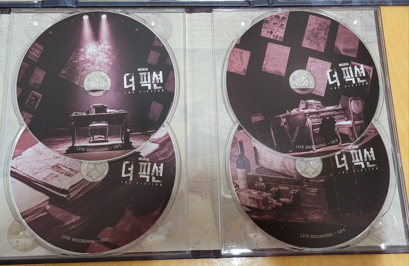 뮤지컬 더 픽션 2021 실황 OST + DVD 