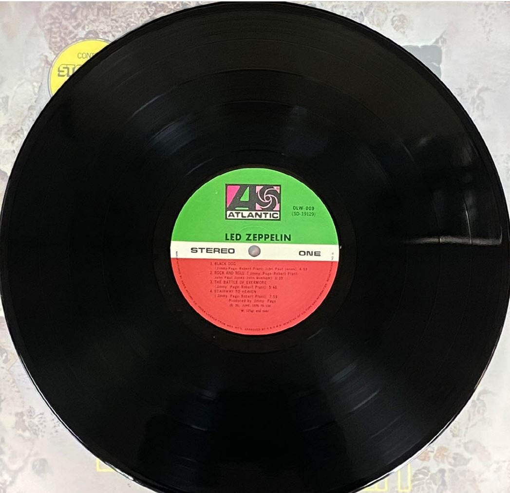 [LP] 레드 제플린 - Led Zeppelin - 4집 Black Dog LP [오아시스-라이센스반]