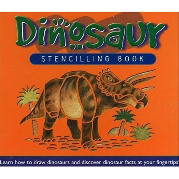 Dinosaur Stencilling Book