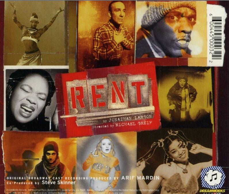 렌트 - Rent (Original Cast Recording,Full Version) OST 2Cds [U.S발매] 