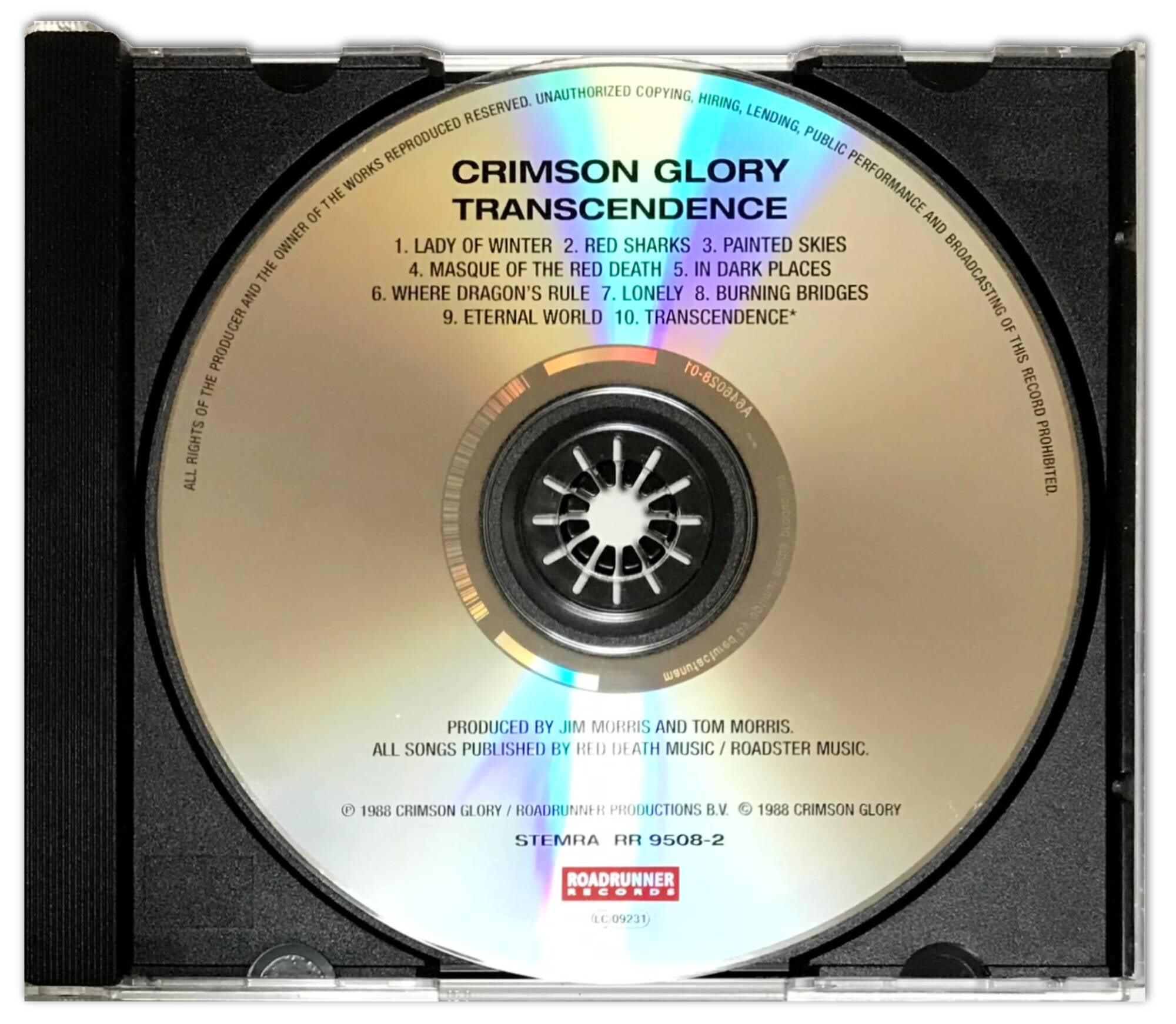 [유럽반CD] Crimson Glory-Transcendence