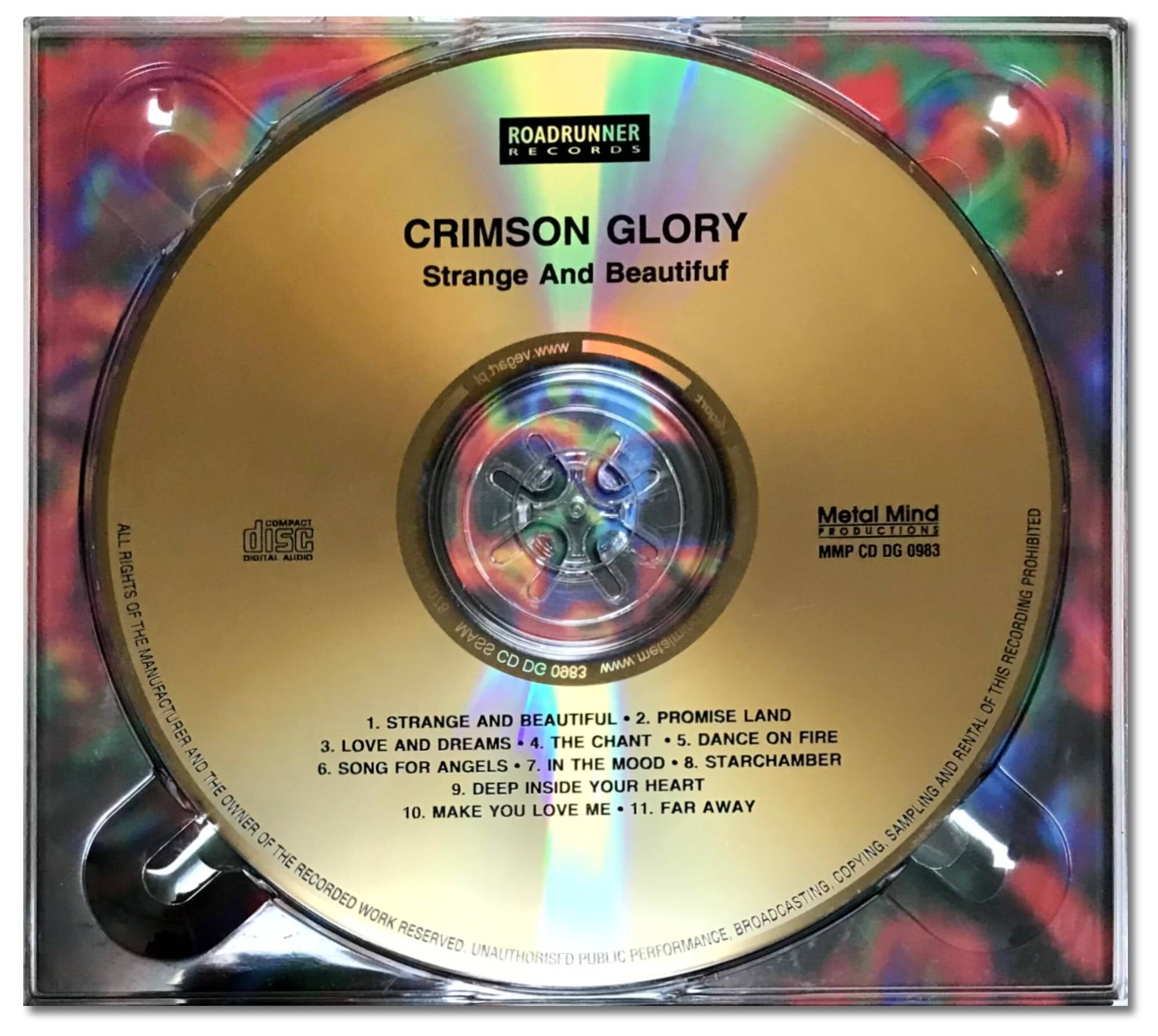 [유럽반CD] Crimson Glory-Strange And Beautiful