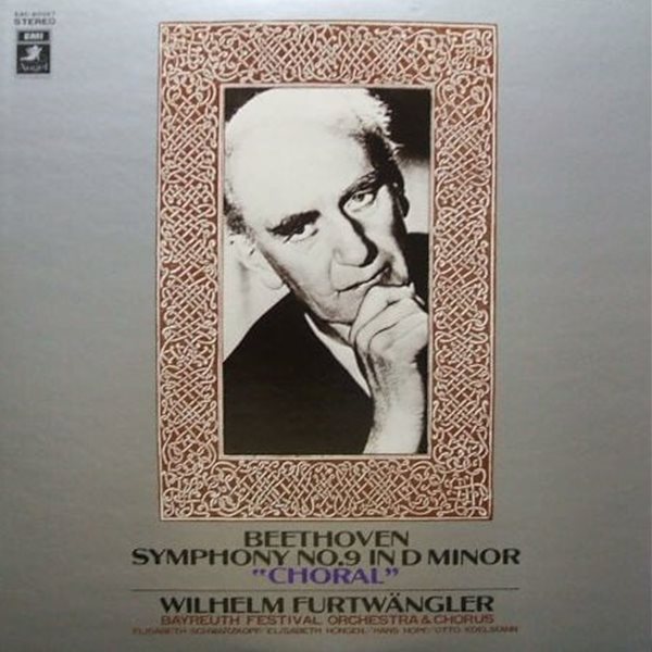 [일본반][LP] Wilhelm Furtwangler - Beethoven: Symphony № 9, ˝Choral˝