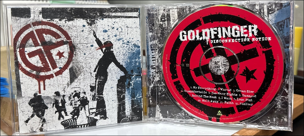 골드핑거(Goldfinger) - Disconnection Notice (US발매)