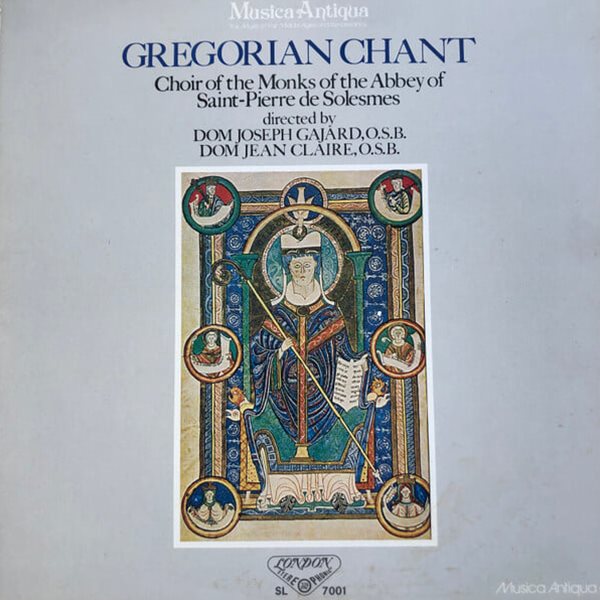 [일본반][LP] Dom Jean Claire, Dom Joseph Gajard - Gregorian Chant