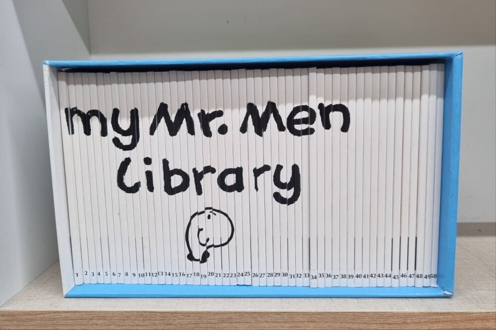 Mr. Men 픽쳐북 세트 50권, cd8장(1-49), 음원