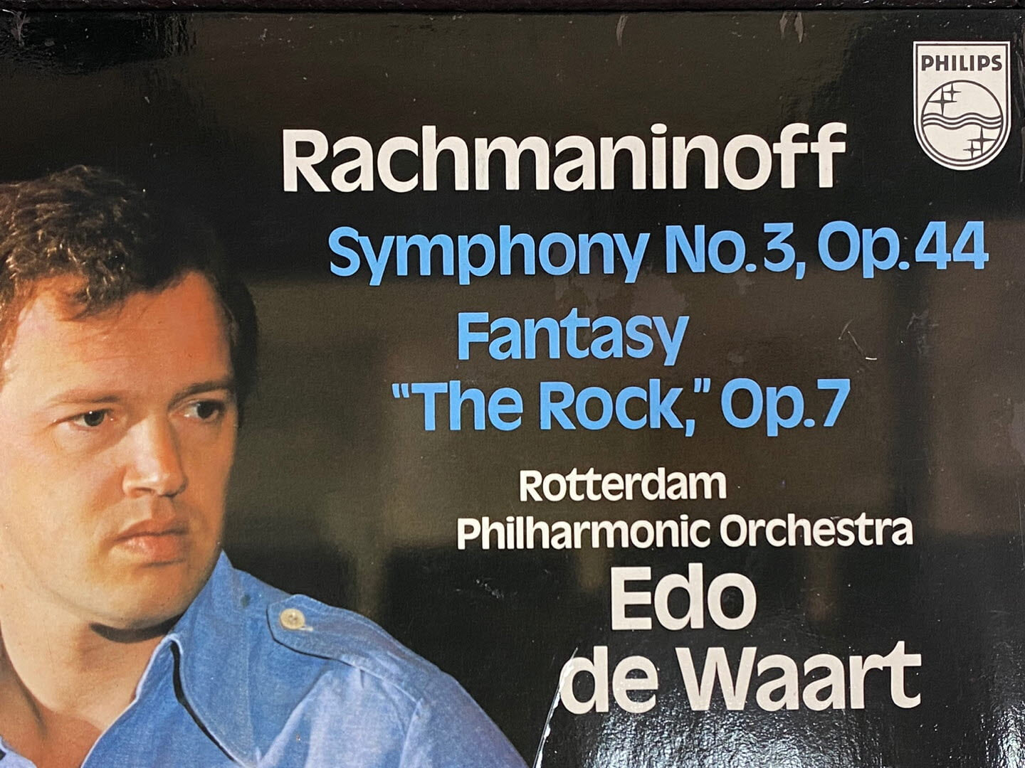 [LP] 에도 드 바르트 - Edo De Waart - Rachmaninoff Symphony No.3, The Rock LP [미개봉] [홀랜드반]