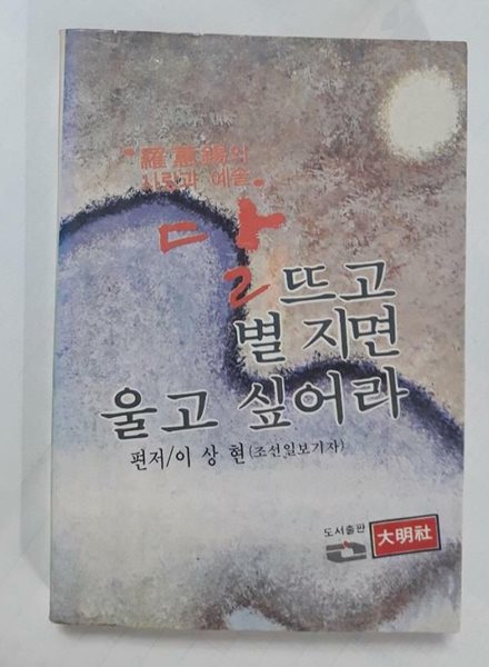 달 뜨고 별 지면 울고 싶어라 /(나혜석의 사랑과 예술/이상현/사진 및 하단참조)