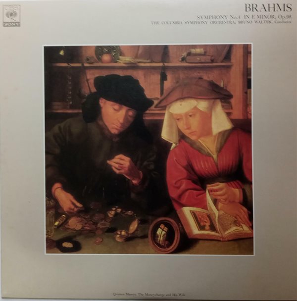 LP(수입) 브람스: 교향곡 4번 - 브루노 발터 / 콜럼비아 교향악단