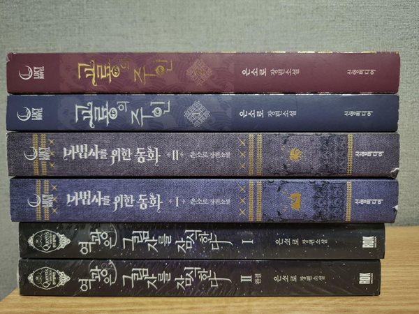 (묶음) 교룡의 주인 12 / 마법사를 위한 동화 12 / 역광은 그림자를 잠식한다 12 (은소로 6권)