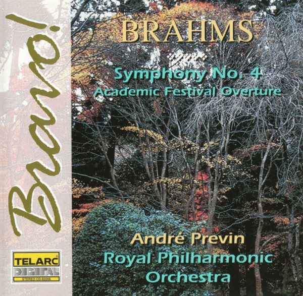 Brahms: Symphony No.4, Academic Festival Overture - 프레빈 (Andre Previn)(US발매)