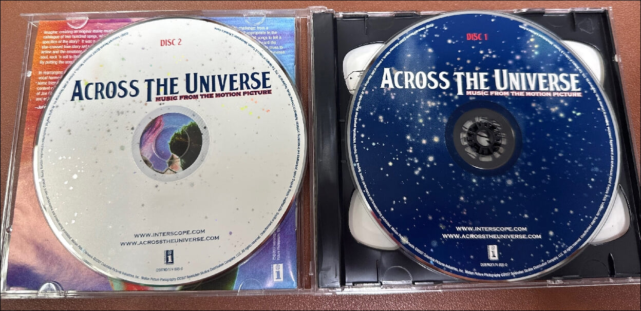 어크로스 더 유니버스 (Across The Universe) 디럭스 - 비틀즈 (The Beatles)(2CD)