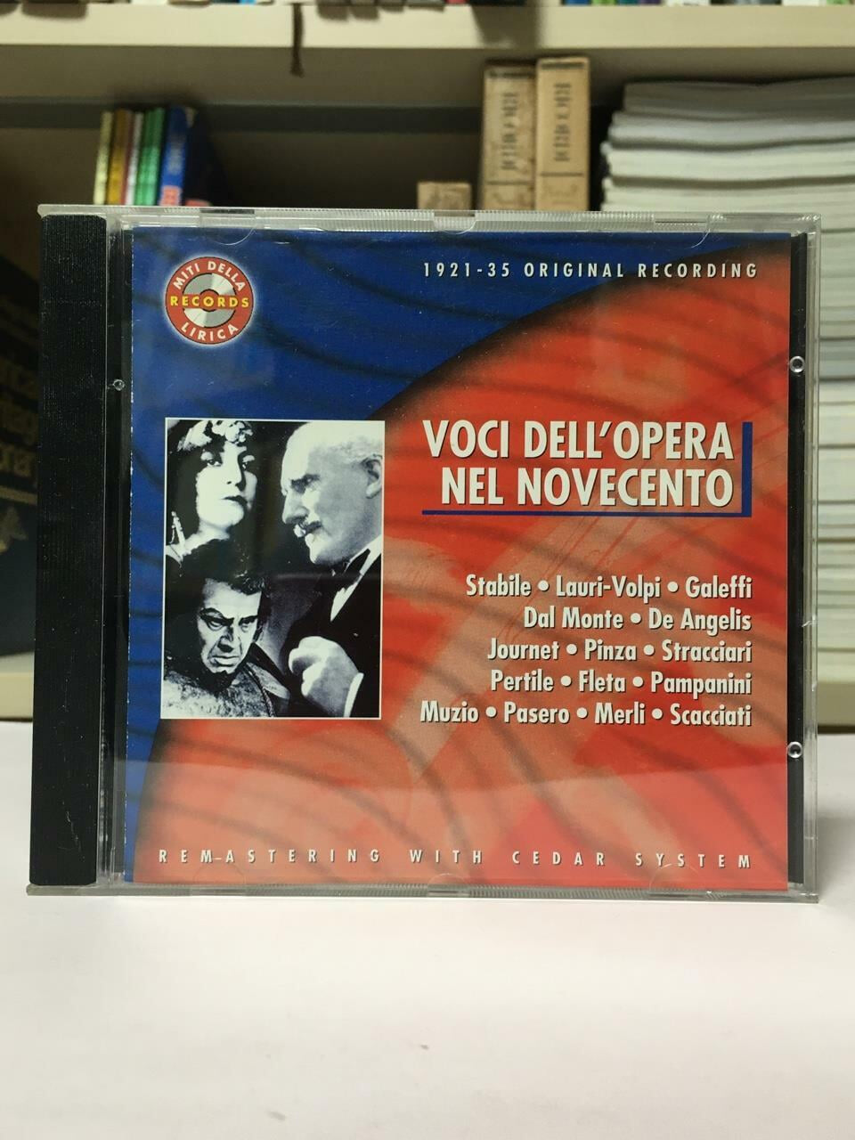 voci dell opera nel novecento 1921~35 original recording / 최상(설명과 사진 참고)