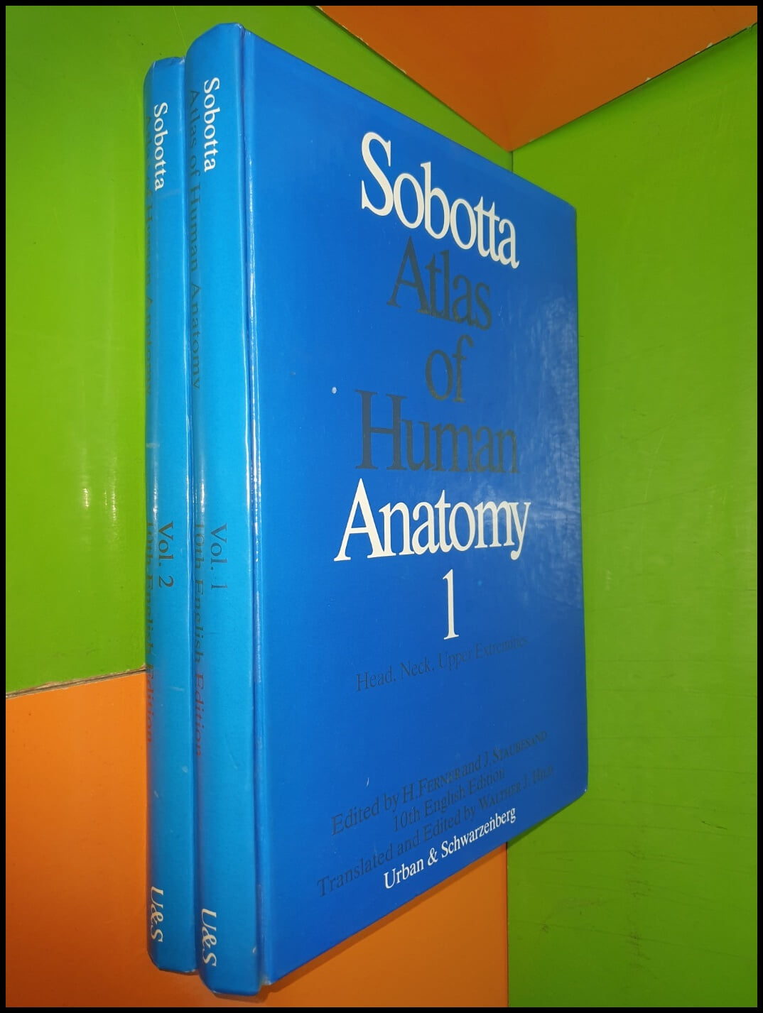 Sobotta Atlas of Human Anatomy 1,2권(전2권/10th English Edition)