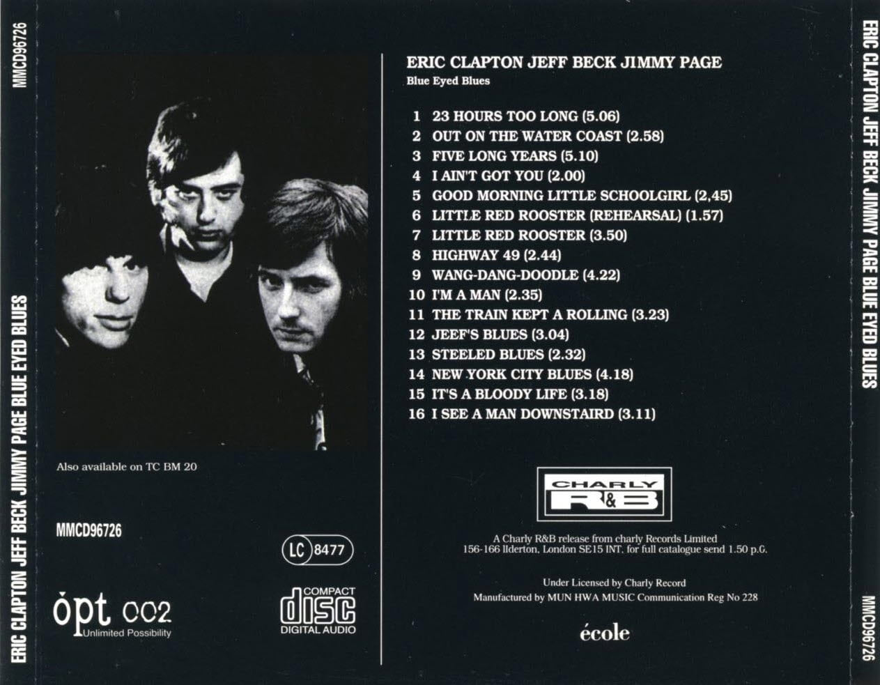 에릭 클랩튼, 제프 벡, 지미 페이지 - Eric Clapton, Jeff Beck, Jimmy Page - Blue Eyed Blues