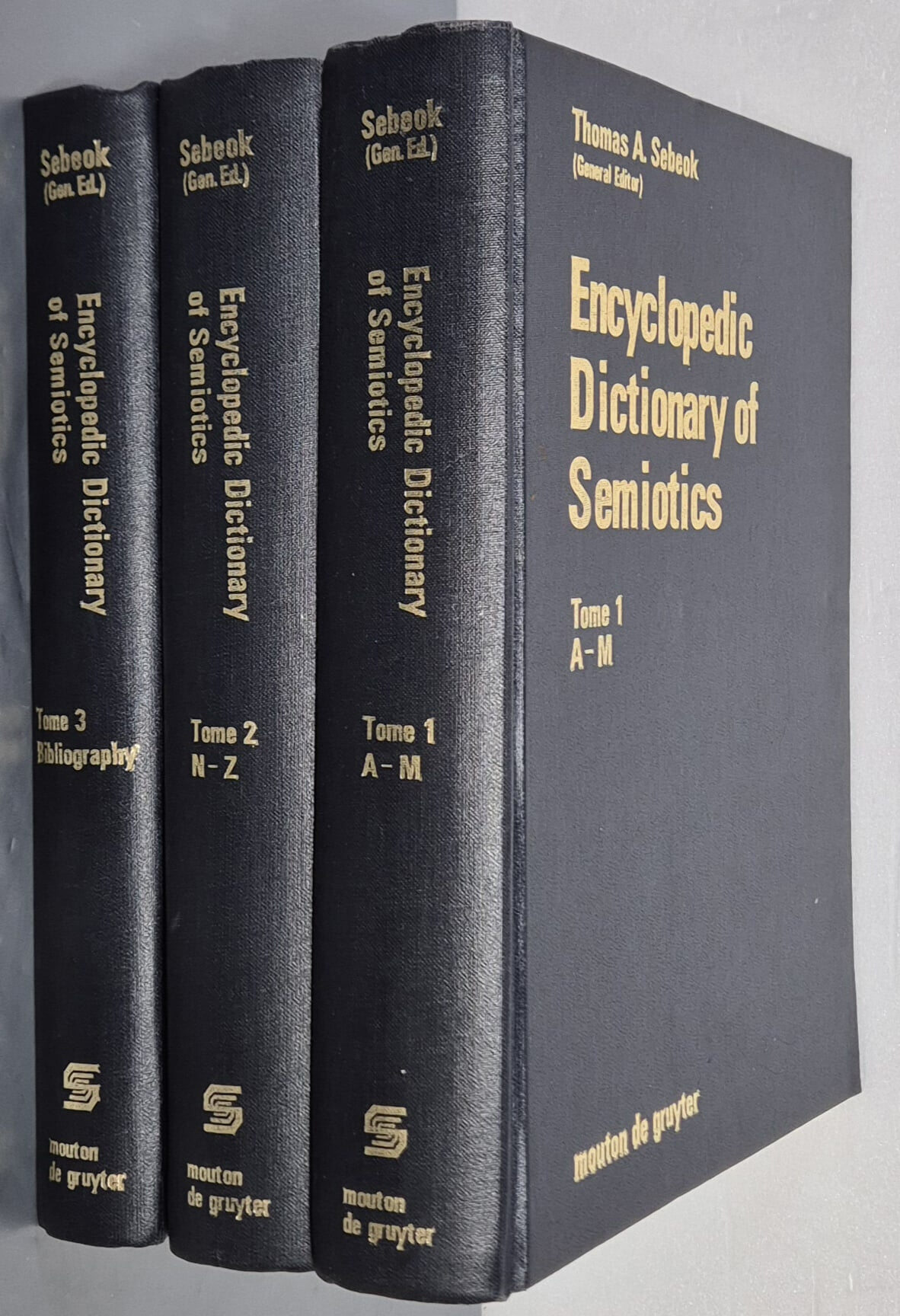 Encyclopedic Dictionary of Semiotics 1~3(전3권)