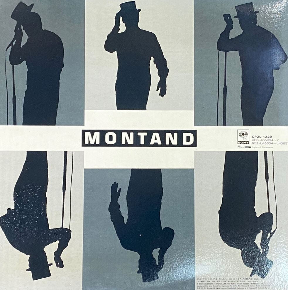 [LP] 이브 몽땅 - Yves Montand - Montand 2Lps [Sony-라이센스반]