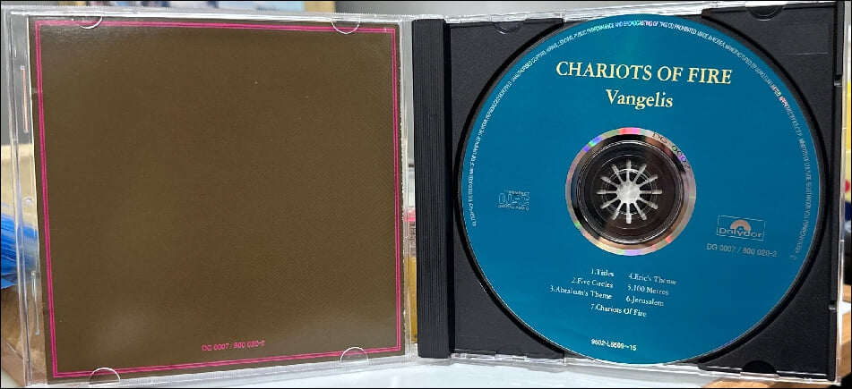 반젤리스 (Vangelis) - 불의 전차 (Chariots Of Fire) :  OST
