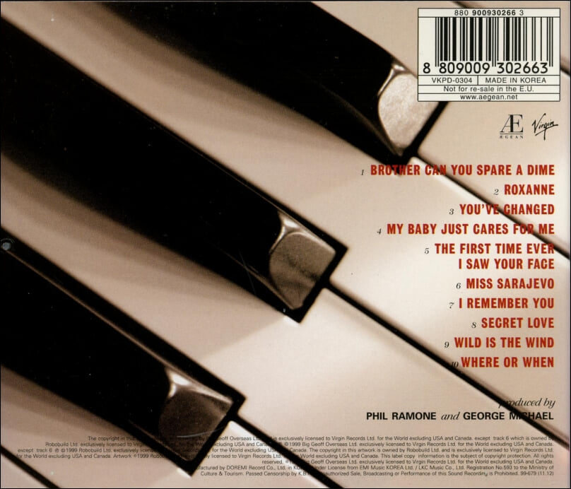 조지 마이클 (George Michael) - Songs From The Last Century