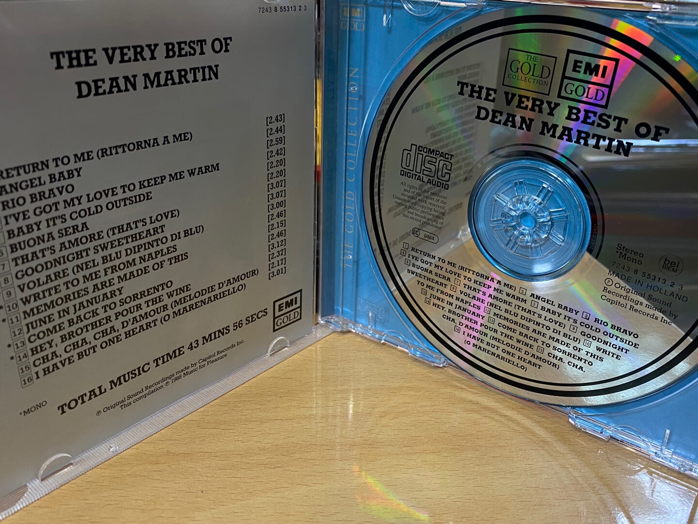 딘 마틴 - Dean Martin - The Very Best Of Dean Martin [E.U발매]