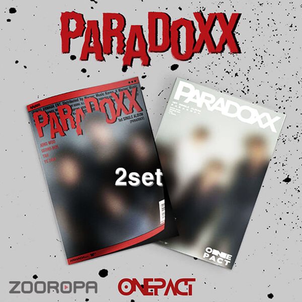 [미개봉/2종세트] ONE PACT 원팩트 PARADOXX 1집 싱글앨범