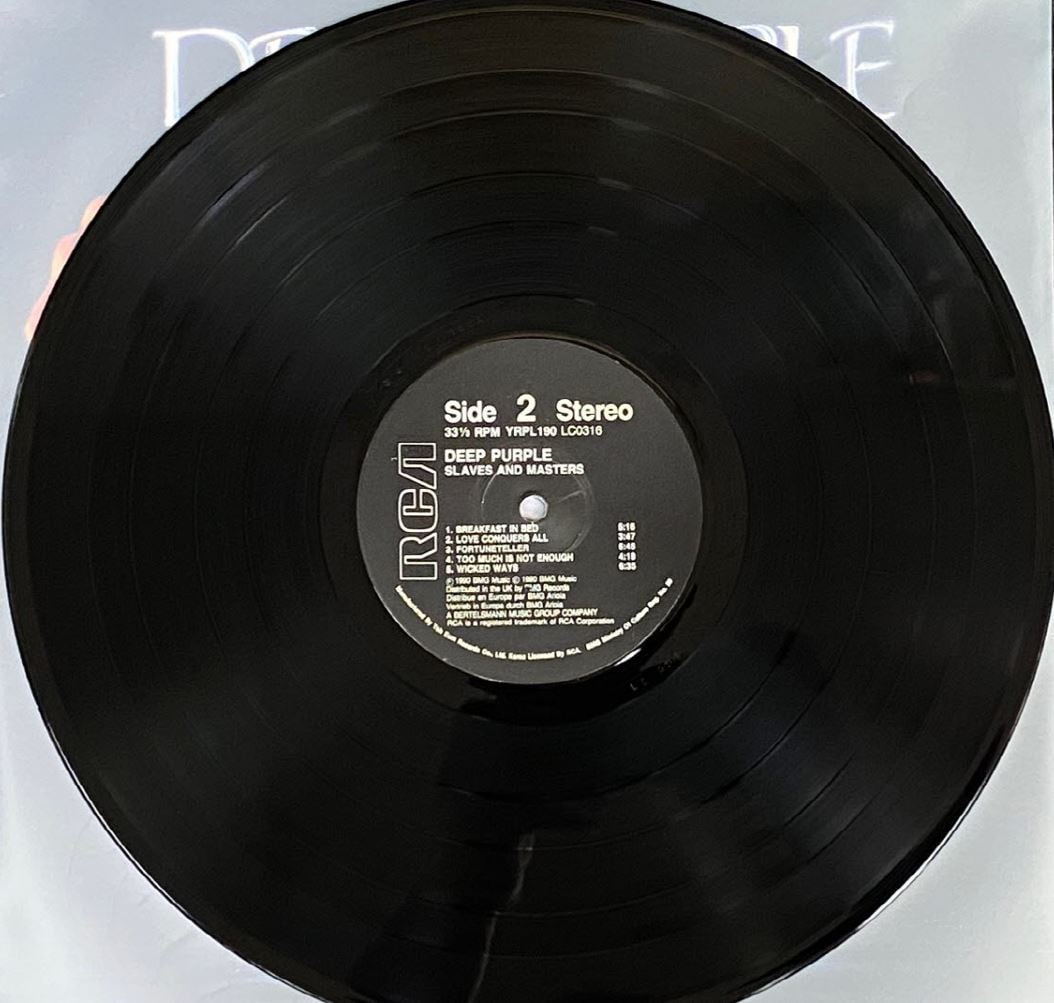 [LP] 딥 퍼플 - Deep Purple - Slaves And Masters LP [예음-라이센스반]