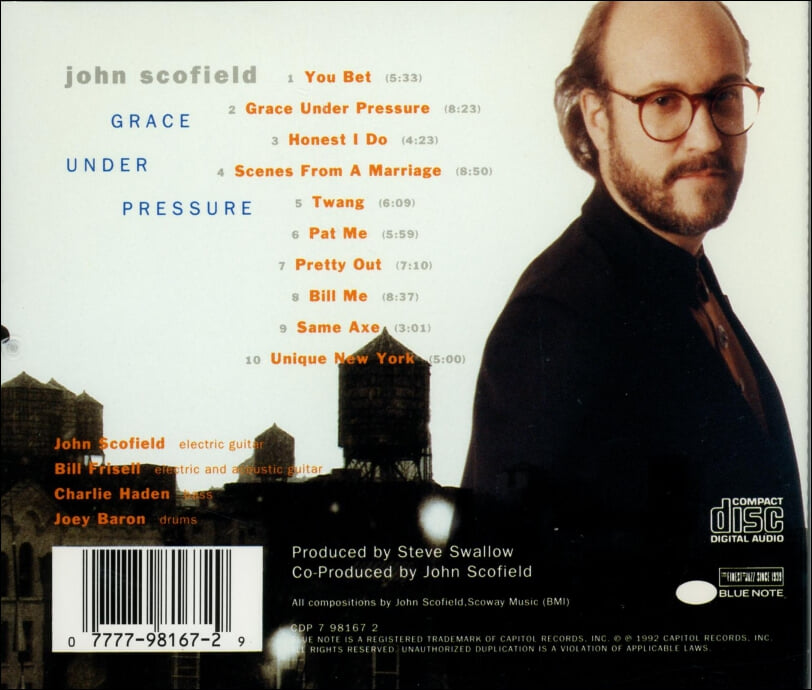 존 스코필드 (John Scofield) - Grace Under Pressure(US발매)
