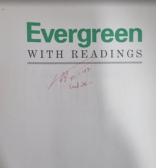 Evergreen With Readings : A Guide to Writing (Fifth Edition) / Susan Fawcett, Alvin Sandberg (지은이) | Houghton Mifflin College Div [영어원서 / 상급] - 실사진과 설명확인요망