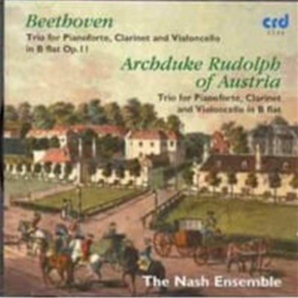 Nash Ensemble / 베토벤 : 클라리넷 삼중주 (Beethoven : Clarinet Trios) (수입/CRD3345)