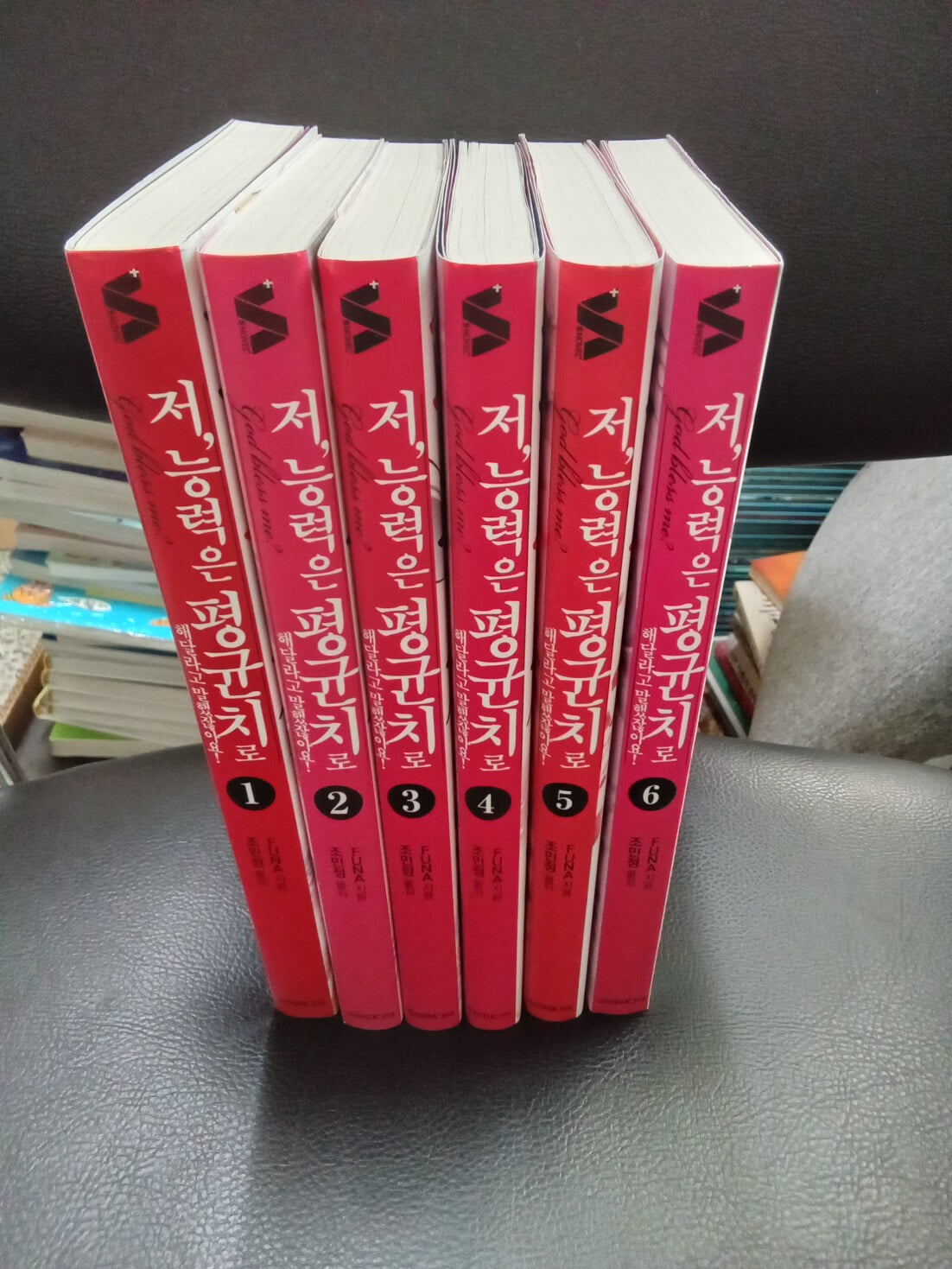 저, 능력은 평균치로 해달라고 말했잖아요! 1~6(전6권) - S Novel 소장용