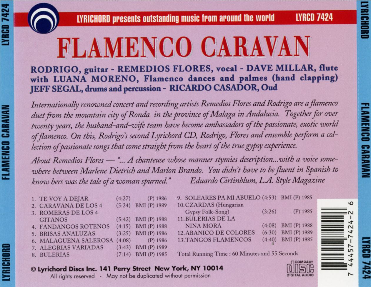 로드리고 - Rodrigo - Flamenco Caravan [U.S발매] 
