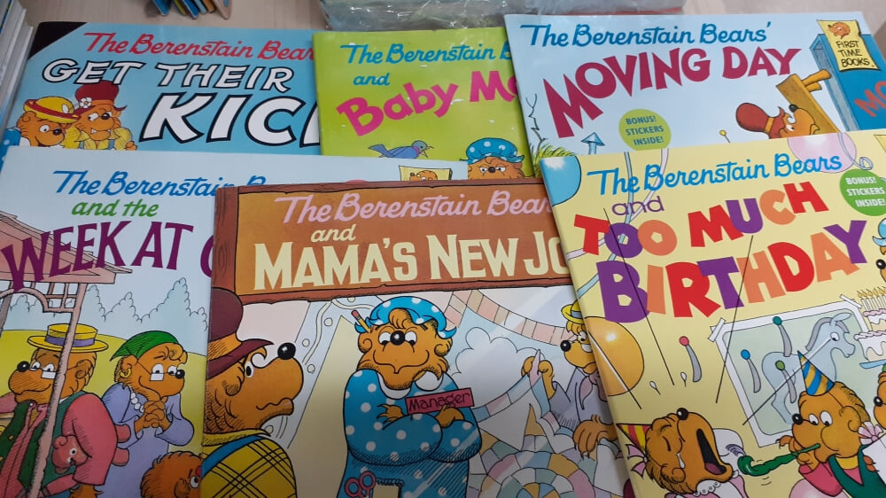 The Berenstain Bears 11권, CD2장(2,5), DVD5장(full 구성아님)