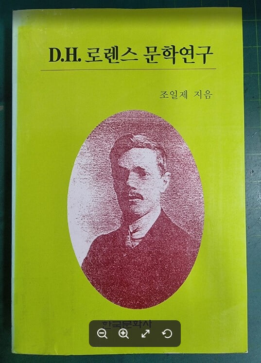 D.H.로렌스 문학연구 / 조일제 / 한국문화사 [초판본 / 상급] - 실사진과 설명확인요망