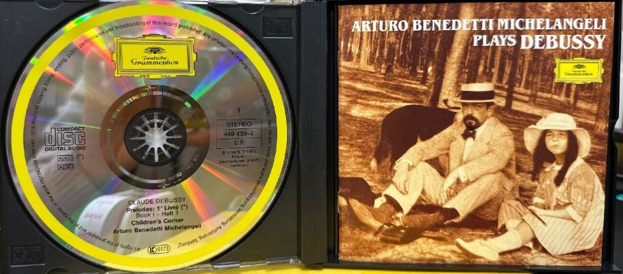 미켈란젤리 - Michelangel - Arturo Benedetti Michelangeli Plays Debussy 2Cds [독일발매]