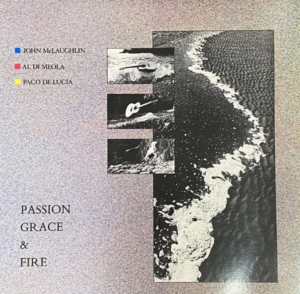 [LP] 알 디 메올라,존 맥러플린,파코 데 루치아 - Passion, Grace &amp; Fire LP [지구-라이센스반]