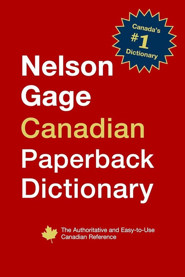 Nelson Gage Canadian Paperback Dictionary