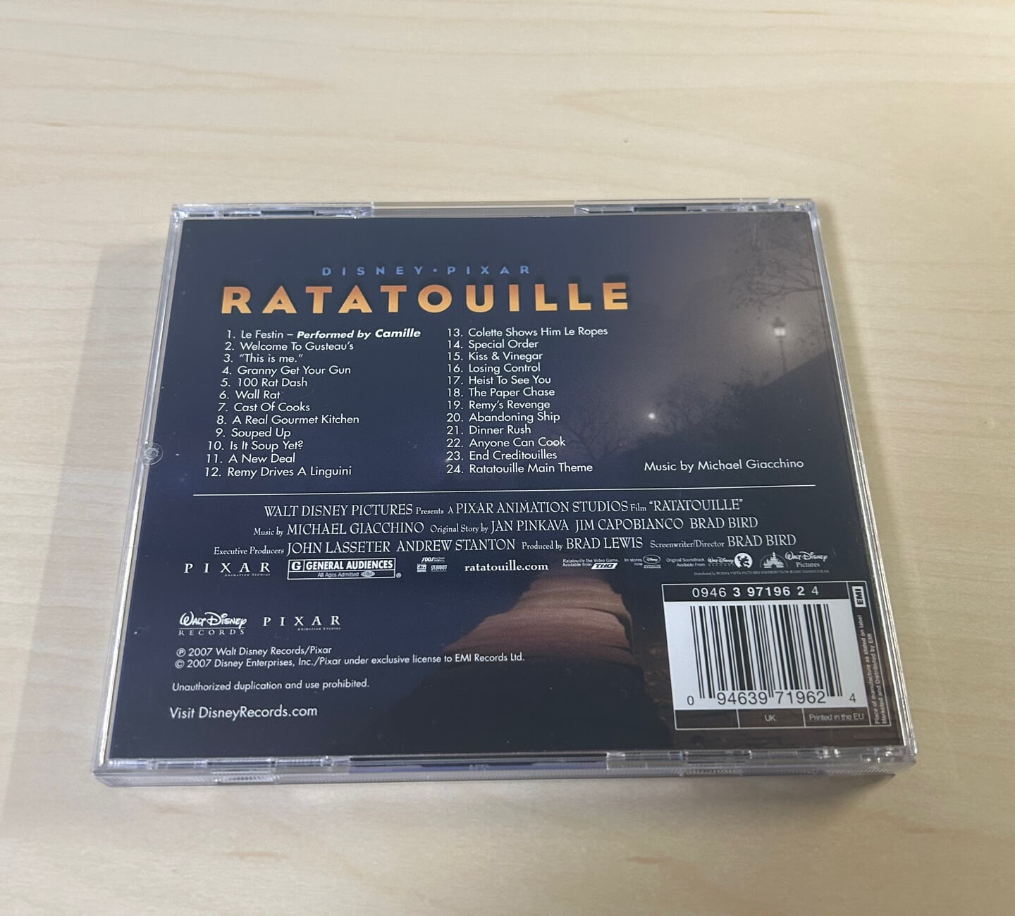 Ratatouille (라따뚜이) OST