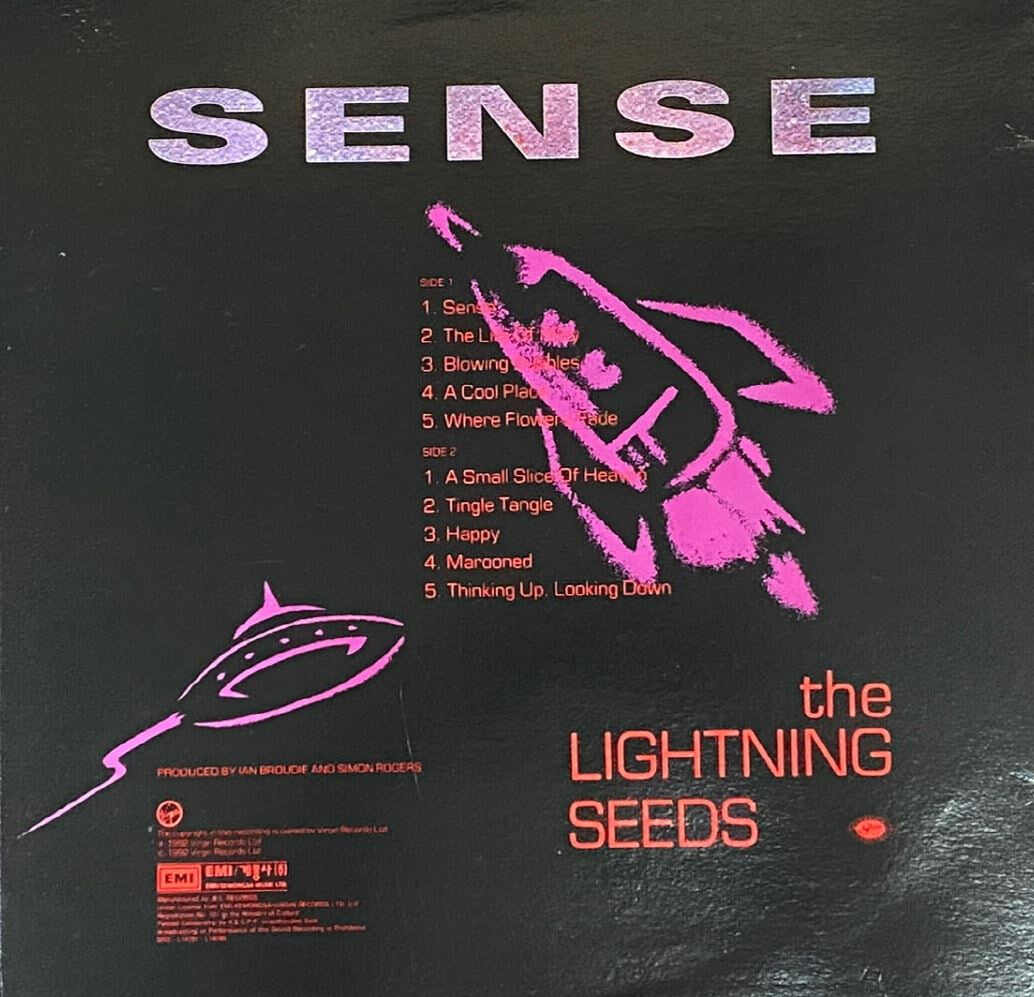 [LP] 더 라이트닝 시드 - The Lightning Seeds - Sense LP [EMI계몽사-라이센스반]