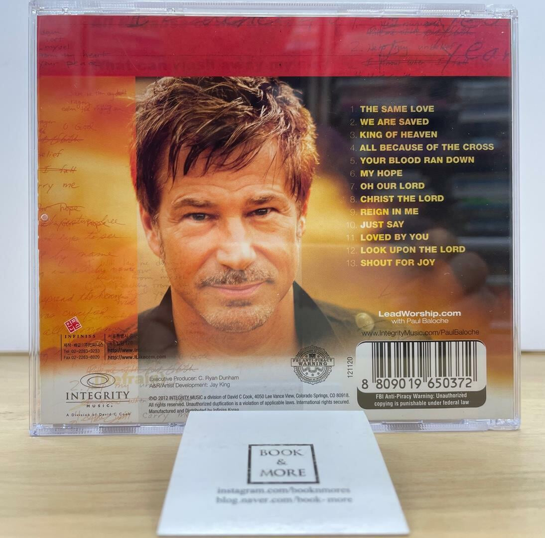 (CD)Paul Baloche - The Same Love / integrity / 상태 : 최상 (설명과 사진 참고)