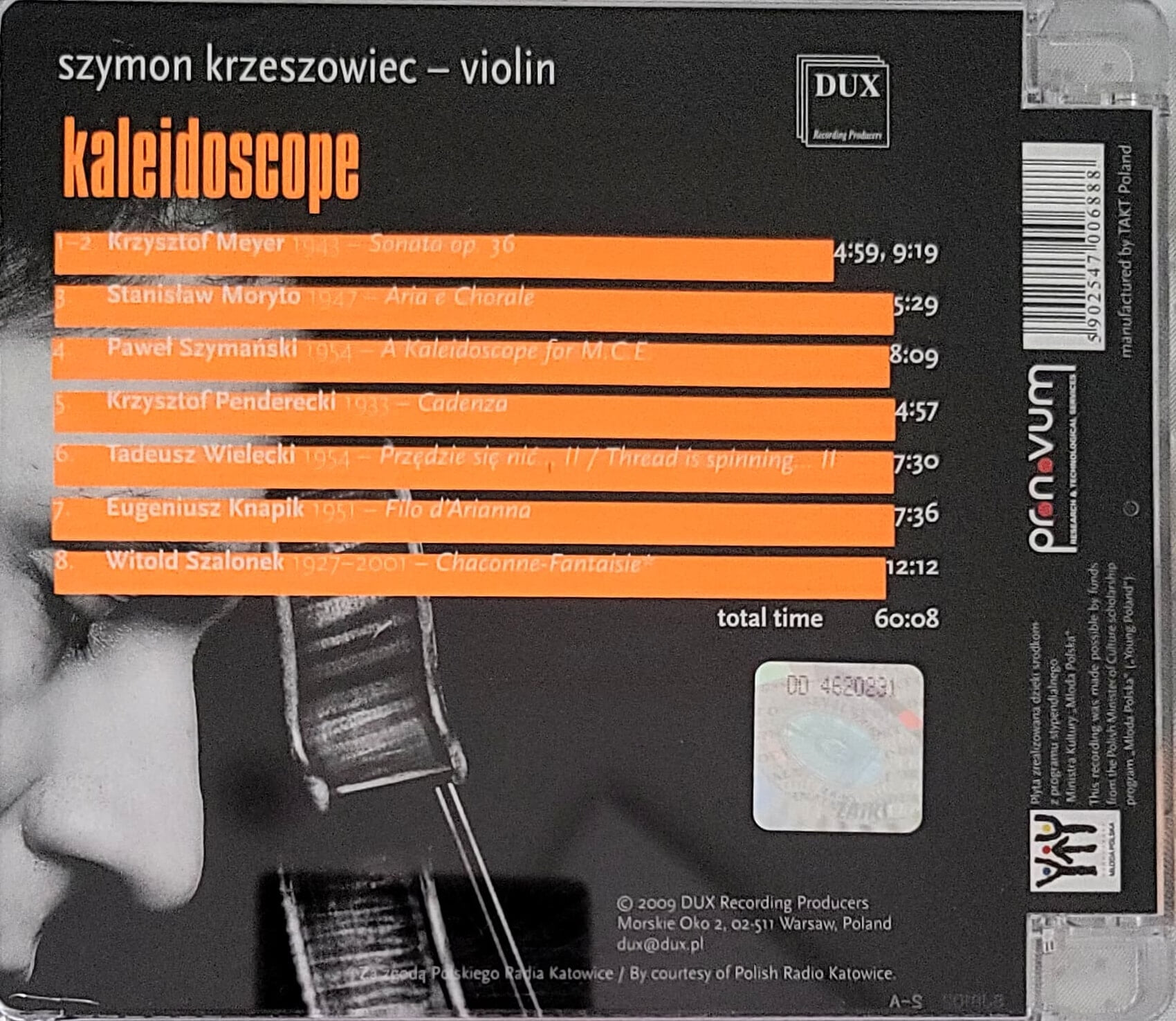 Szymon Krzeszowiec: Kaleidoscope, 시몬 크셰소비에츠: 칼레이도스코프