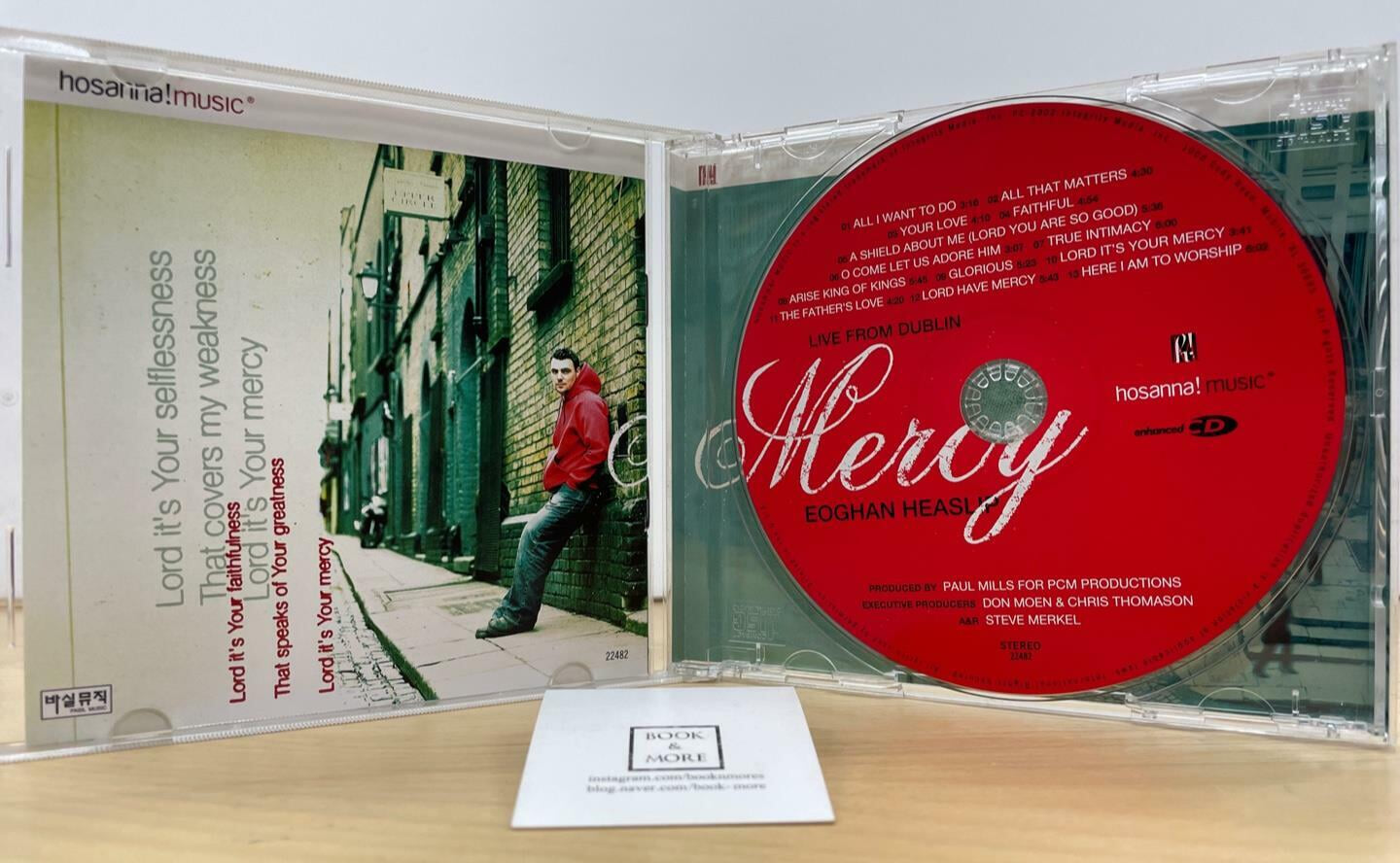 (CD) Mercy:Live from Dublin / 호산나뮤직 / 상태 : 최상 (설명과 사진 참고)