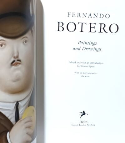 FERNANDO BOTERO(페르난도 보테로) -영문판-서양화 미술도록-230/300/20, 180쪽-최상급-