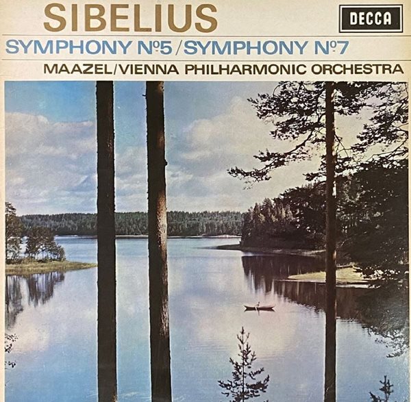 [LP] 로린 마젤 - Lorin Maazel - Sibelius Symphony No.5 &amp; 7 LP [성음-라이센스반]