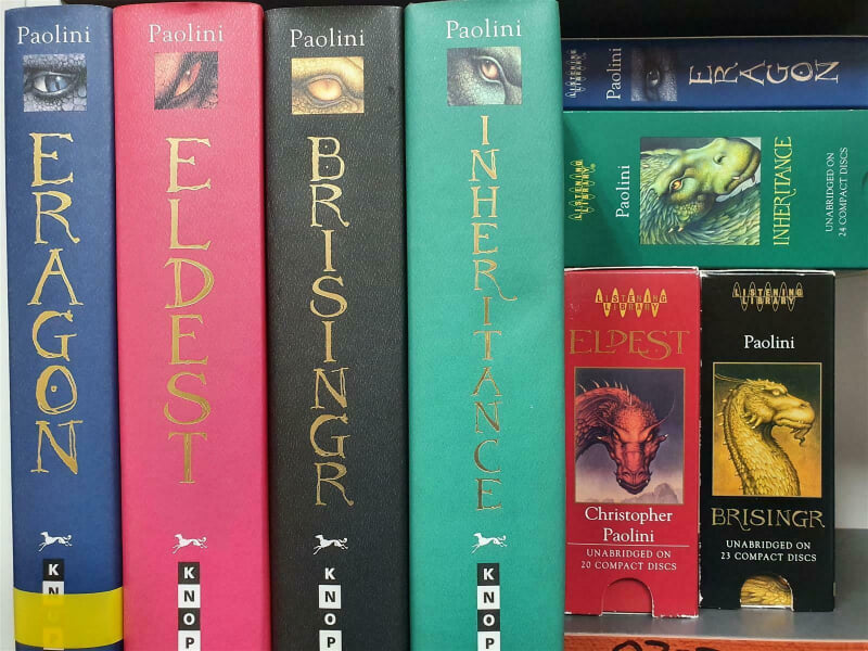 The Inheritance Cycle (Hardcover) / 4권 + 정품CD 81장 Full Set / 파올리니(Paolini)