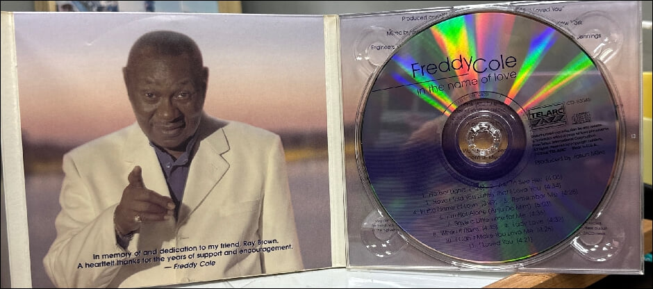 프레디 콜 (Freddy Cole) - In The Name Of Love(US발매)