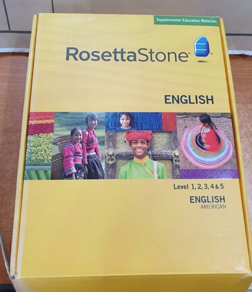 Rosetta Stone Level 1,2,3,4&amp;5 - ENGLISH