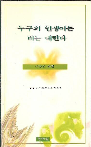 누구의 인생이든 비는 내린다 : 이수인 시집