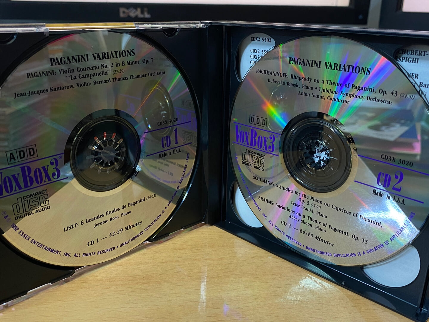 파가니니 변주곡 - Paganini Variations 3Cds [U.S발매]