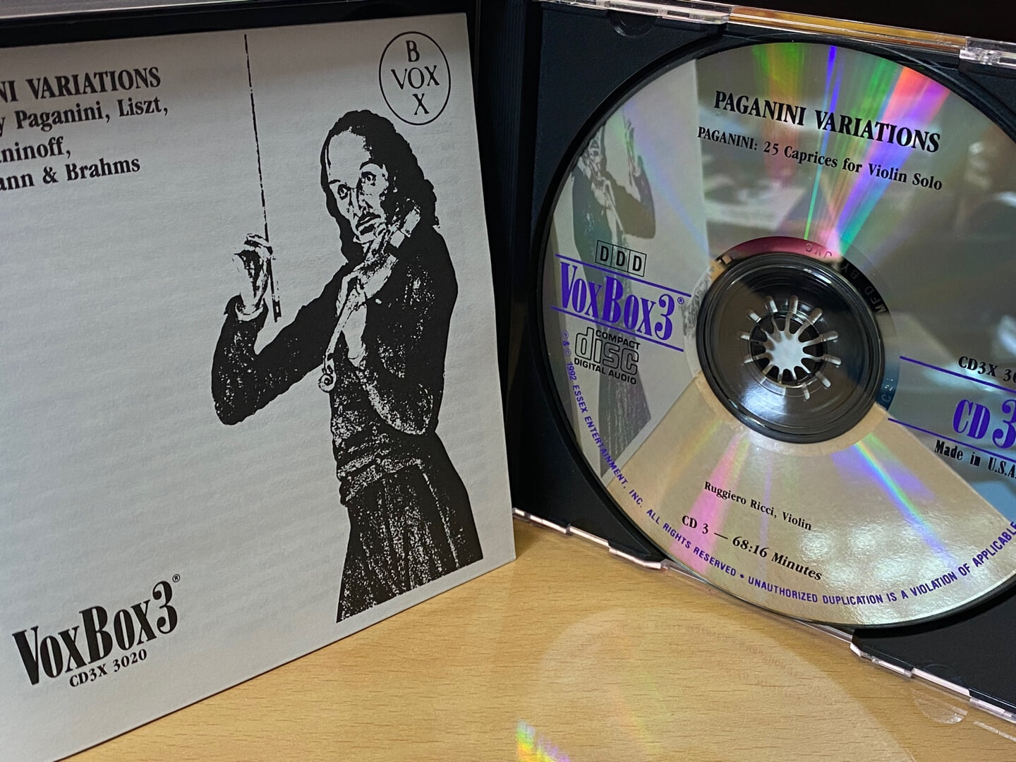 파가니니 변주곡 - Paganini Variations 3Cds [U.S발매]